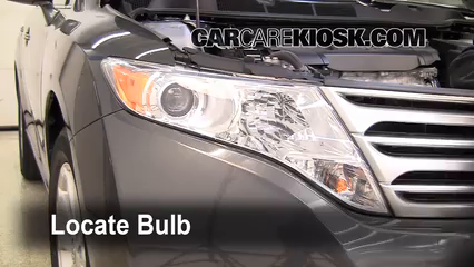 2009 Toyota Venza 2.7L 4 Cyl. Lights Parking Light (replace bulb)